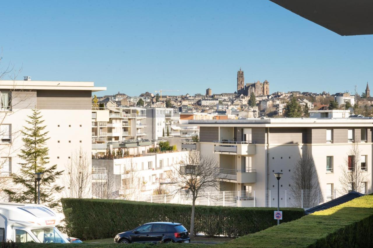 Le Clos Bellevue Appartement T3 Parking + Piscine Rodez Eksteriør billede